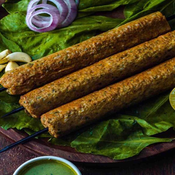 Chicken Hariyali Seekh Kebab
