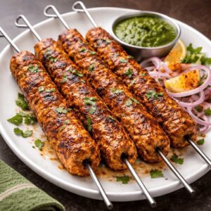 Chicken Angara Seekh Kebab