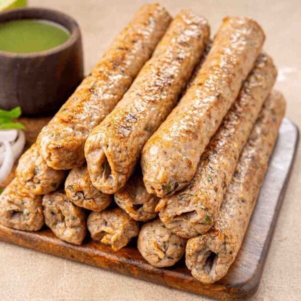 Chicken Lime Pudina Seekh Kebab